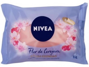 Sabonete Glicerinado em Barra Nivea Flor de Cerejeira e Óleos Essenciais 85g