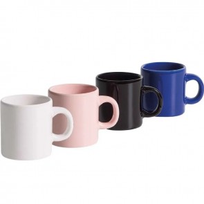Caneca de Cerâmica Daily Oxford 100ml UNID (CORES VARIADAS)
