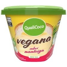Creme Vegetal (Manteiga) de Coco c/Sal QualiCôco Vegana 200g