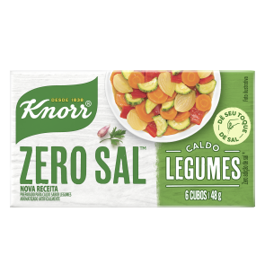 caldo Knorr zero sal legumes 48g