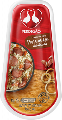 Linguiça Tipo Portuguesa Defumada Perdigão 400g 