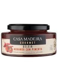 Geleia Casa Madeira morango c/ pimenta 240g