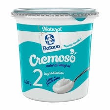 Iogurte Natural Integral Cremoso Batavo 450g