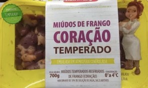 Coração de Frango Temperado Resfriado Nutrifrango 700g