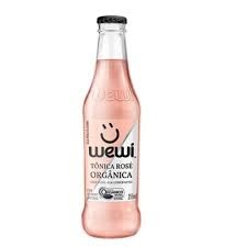 Aguá Tônica Rose Orgânico  Wewi Vidro 255ml
