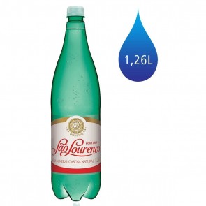 Água Mineral São Lourenço Com Gás 1,26L