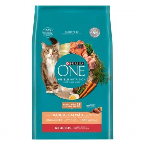 Alimento p/ Gatos Purina One Frango/Salmão 2kg