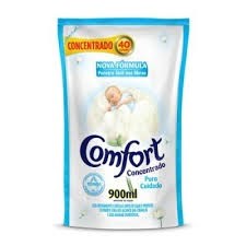 Amaciante Concentrado Comfort Puro Cuidado sache 900ml