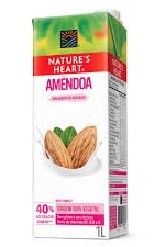 Alimento Nature´s Heart Amendoa 1l