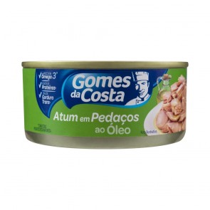 Atum Gomes da Costa Oleo em Pedaços 170g