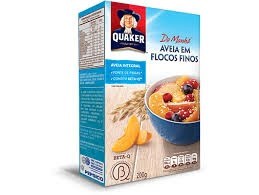 Aveia em flocos finos Quaker 200g