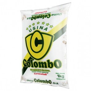 Açúcar Cristal Colombo 1kg