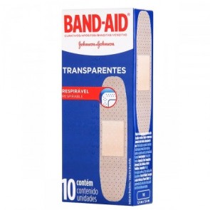 Band Aid Transparente 10unid.
