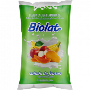 Bebida Láctea de Salada de Fruta Biolat 900g