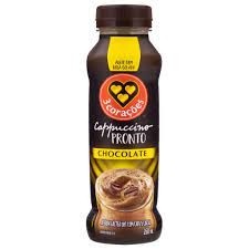 Bebida Cappuccino Pronto Chocolate 3 Corações 260ml 