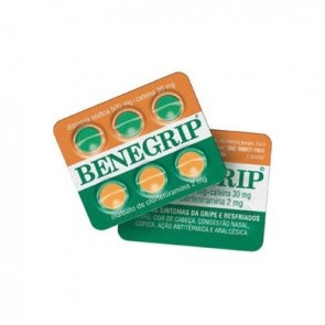 Benegrip Avulso 6 comprimidos 500mg