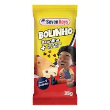 Bolinho de baunilha com gotas de chocolate Seven Boys 35g