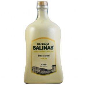 Cachaça Salinas Tradicional de Alambique em Louça 670ml