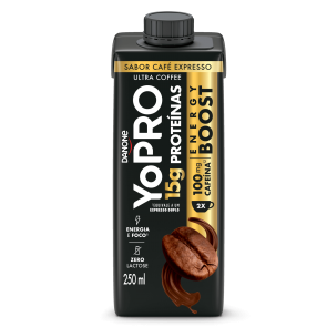 Yopro (15g Proteina) Energy Boost Ultra Coffee Sabor Café Expresso 250ml 