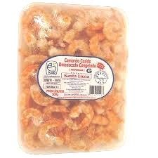 Camarão Cozido Descascado Congelado G Santa Luzia 500g