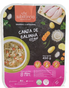 Sopa Canja de Galinha Substancia - 450gr (Congelado)