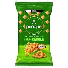Salgadinho Piraquê Aneis Cebola 50g