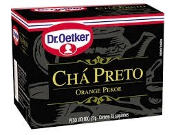 Chá Preto Dr. Oetker 15 saquinhos