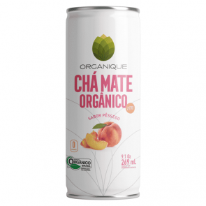 Chá Matte Pêssego Zero Organique 269ml