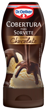 Cobertura Sorvete Dr. Oetker chocolate 190g