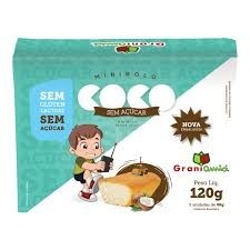 Minibolo Grani Amici Coco Sem Glúten Sem Lactose 120g