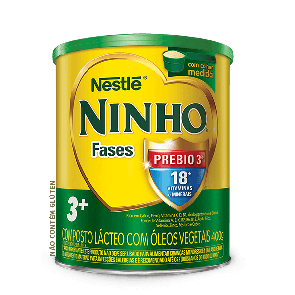 Composto Lácteo Ninho Fases 3+ Nestle 400g 