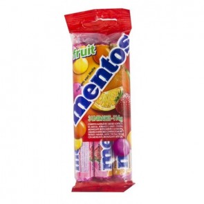 Confeito Mentos Fruta c/3 