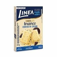 Chocolate Linea Zero Açúcar Branco Cookies 'n Cream 30g