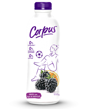 Iogurte Corpus Amora/Maracujá 850g