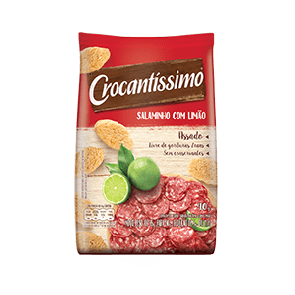 Crocantíssimo Salaminho com Limão 40g