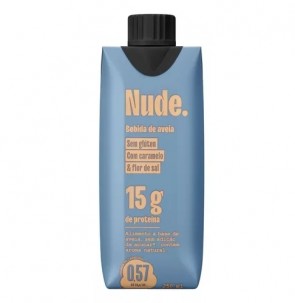 Alimento Nude sem glutem Caramelo e Flor de Sal 250ml