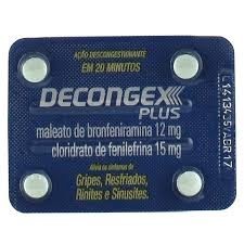 Decongex Plus com 4 Comprimidos