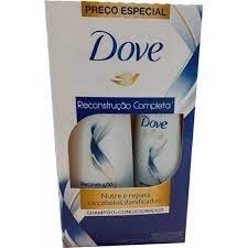 Kit DOVE Reconstrução + Queratina 1 shampoo 400ml e 1 condicionador 200 ml