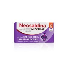Neosaldina Muscular Analgésico E Relaxante Muscular Dipirona 20 Comprimidos