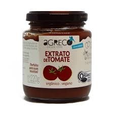 Extrato de Tomate Orgânico Agreco 220g