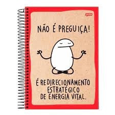 Caderno 1 matéria 80 folhas Flork Jandaia (imagem ilustrativa - variadas )