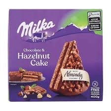 Torta de Chocolate e Hazelnut Milka 400g 