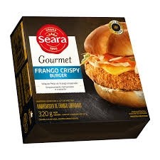 Hamburguer Gourmet Frango Crispy Seara 320g