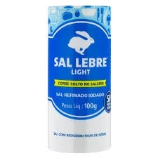 Sal Refinado Light Lebre 100g