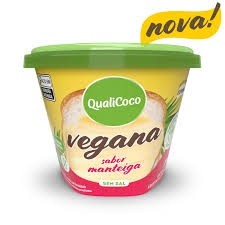 Creme Vegetal (Manteiga) de Coco S/Sal QualiCôco Vegana 200g