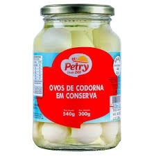 Ovos de Codorna em Conserva Petry 300g
