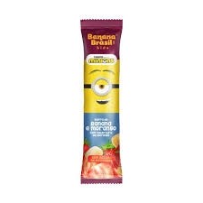 Barra de Frutas Banana e Morango Minions Banana Brasil Kids 22g