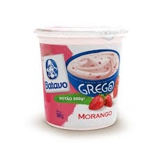 Iogurte Grego Batavo Morango 500g