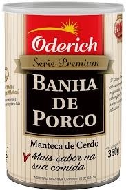 Banha de Porco Oderich 360g