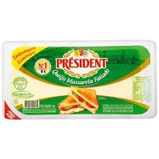 Queijo Mussarela Fatiado Président 1kg